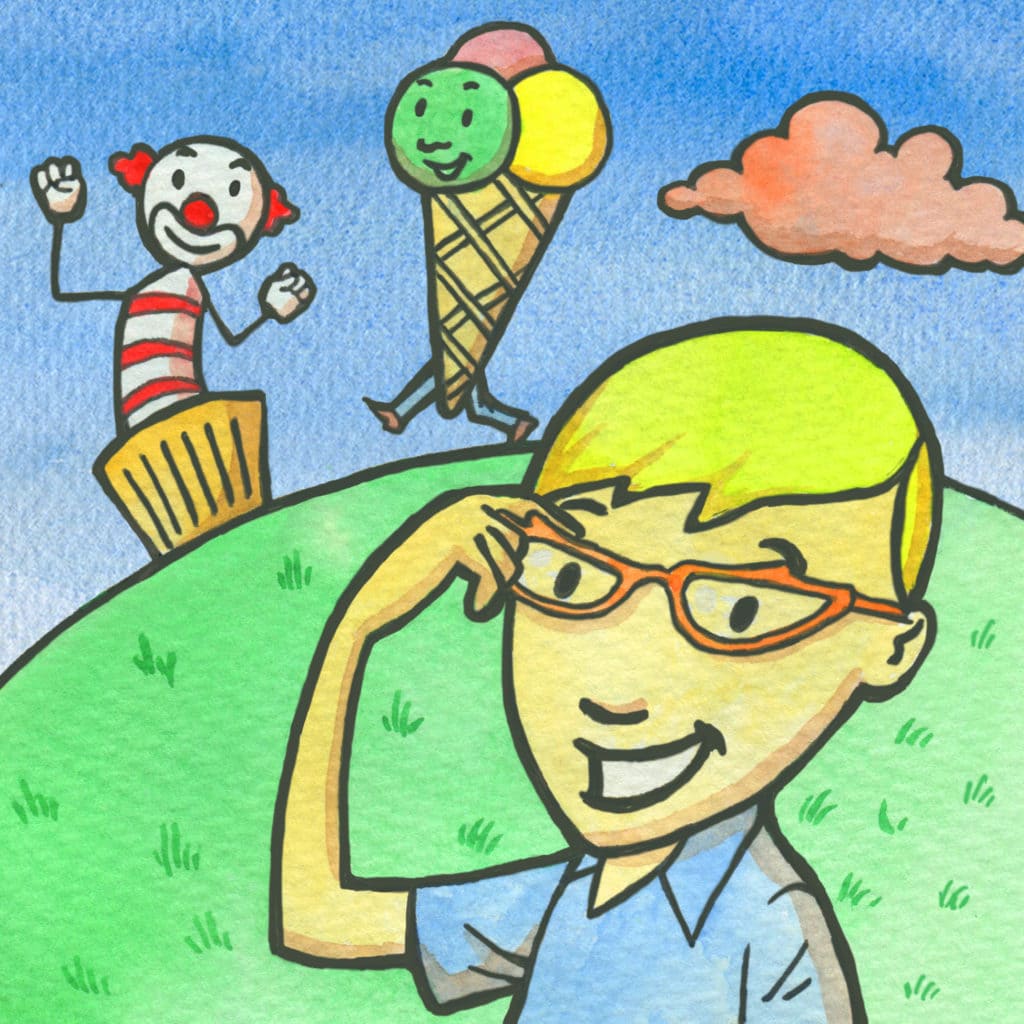 Die Brille - Handgezeichnete Kinderbuch-App | Apps für Kinder image 1