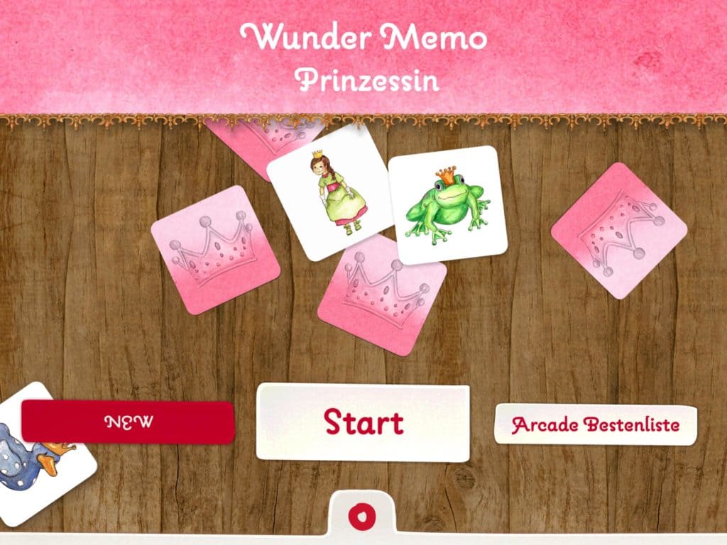 Prinzessin Memo Start